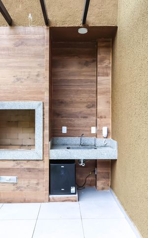 Apartamento para alugar com 40m², 2 quartos e sem vagaChurrasqueira