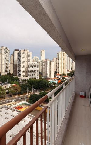 Apartamento para alugar com 40m², 2 quartos e sem vagaVaranda