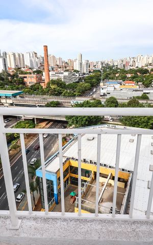 Apartamento para alugar com 40m², 2 quartos e sem vagaVaranda
