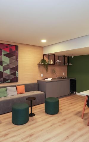 Apartamento para alugar com 40m², 2 quartos e sem vagaCoworking