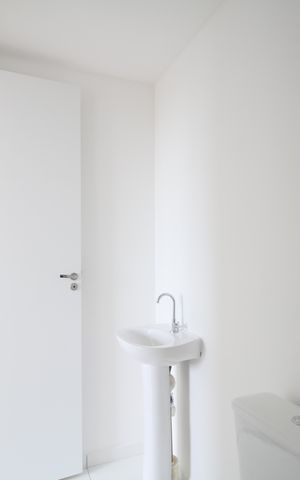 Apartamento para alugar com 33m², 1 quarto e sem vagaBanheiro da Suíte