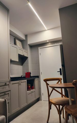 Studio à venda com 28m², 1 quarto e sem vaga Studio à venda com 28m², 1 quarto e sem vagaCozinha