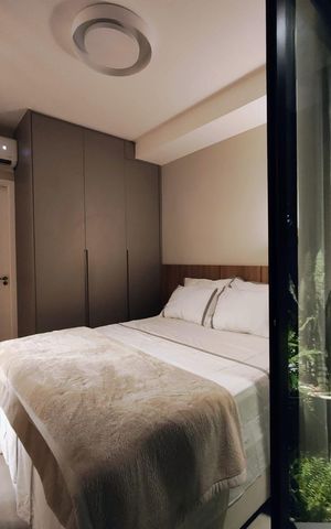 Studio à venda com 28m², 1 quarto e sem vaga Studio à venda com 28m², 1 quarto e sem vagaQuarto