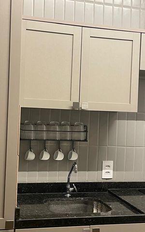 Studio à venda com 28m², 1 quarto e sem vaga Studio à venda com 28m², 1 quarto e sem vagaCozinha