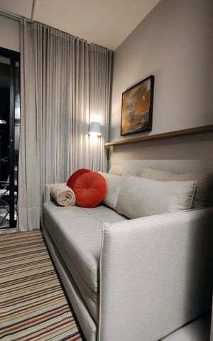 Studio à venda com 28m², 1 quarto e sem vaga Studio à venda com 28m², 1 quarto e sem vagaSala