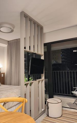 Studio à venda com 28m², 1 quarto e sem vaga Studio à venda com 28m², 1 quarto e sem vagaQuarto
