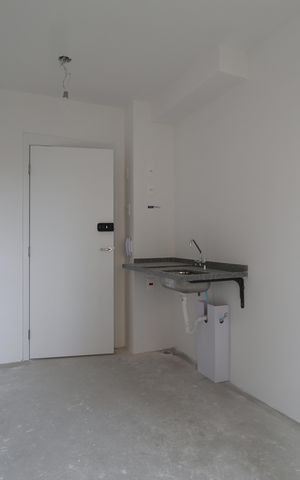 Studio à venda com 24m², 1 quarto e sem vagaSala/Cozinha