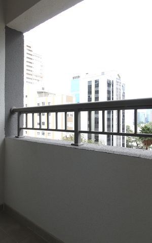 Studio à venda com 24m², 1 quarto e sem vagaVaranda