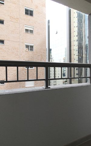 Studio à venda com 24m², 1 quarto e sem vagaVaranda