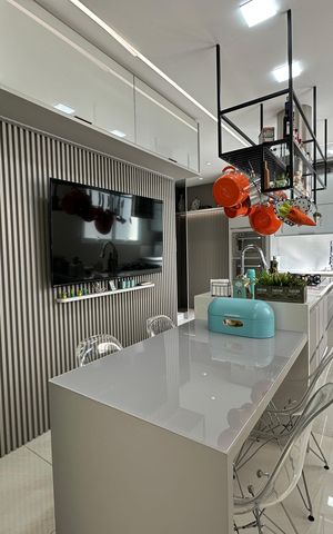 Apartamento à venda com 284m², 3 quartos e 5 vagas Apartamento à venda com 284m², 3 quartos e 5 vagasCozinha