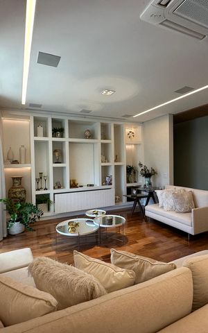 Apartamento à venda com 284m², 3 quartos e 5 vagas Apartamento à venda com 284m², 3 quartos e 5 vagasSala