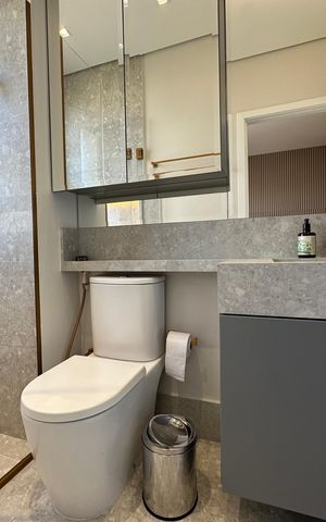 Apartamento à venda com 284m², 3 quartos e 5 vagas Apartamento à venda com 284m², 3 quartos e 5 vagasBanheiro da Suíte 3