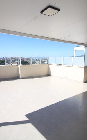 Apartamento à venda com 180m², 3 quartos e 3 vagasCobertura