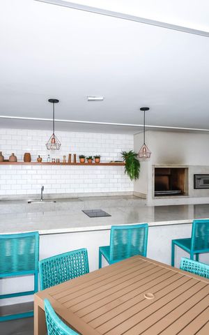 Apartamento à venda com 81m², 2 quartos e 1 vagaÁrea comum - Churrasqueira