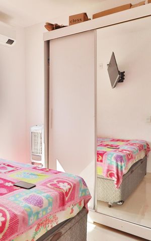 Apartamento para alugar com 49m², 2 quartos e 1 vagaQuarto 1