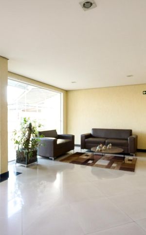 Apartamento à venda com 33m², 1 quarto e 1 vaga Apartamento à venda com 33m², 1 quarto e 1 vagaHall social