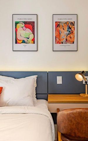Studio à venda com 21m², 1 quarto e sem vaga Studio à venda com 21m², 1 quarto e sem vagaSala/Quarto