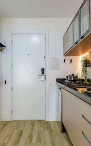 Studio à venda com 21m², 1 quarto e sem vaga Studio à venda com 21m², 1 quarto e sem vagaCozinha