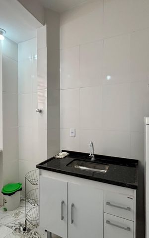 Apartamento à venda com 45m², 1 quarto e sem vagaCozinha/área de serviço