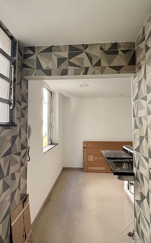 Apartamento à venda com 60m², 1 quarto e sem vagaÁrea de serviço