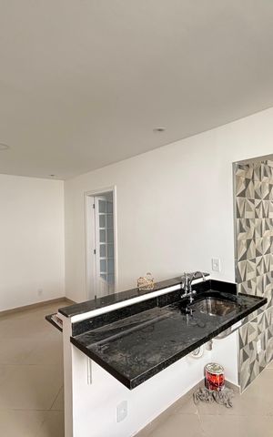 Apartamento à venda com 60m², 1 quarto e sem vagaSala/cozinha