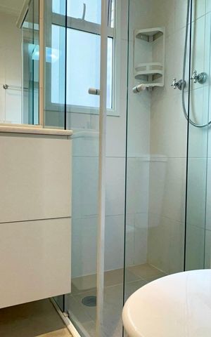 Apartamento para alugar com 130m², 4 quartos e 3 vagas Apartamento para alugar com 130m², 4 quartos e 3 vagasBanheiro da Suíte 2