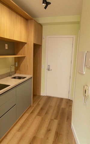 Studio à venda com 23m², 0 quarto e sem vaga Studio à venda com 23m², 0 quarto e sem vagaCozinha