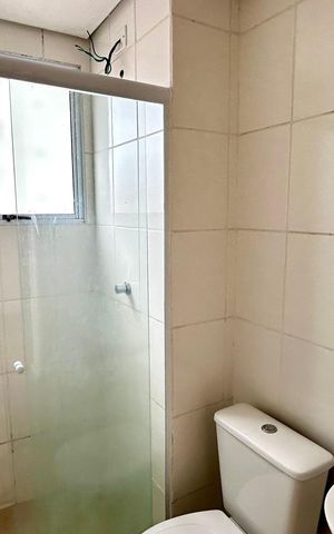 Apartamento à venda com 48m², 2 quartos e 1 vaga Apartamento à venda com 48m², 2 quartos e 1 vagaBanheiro