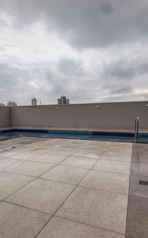 Apartamento à venda com 46m², 2 quartos e 1 vaga Apartamento à venda com 46m², 2 quartos e 1 vagaÁrea comum - Piscina