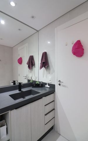 Apartamento à venda com 106m², 3 quartos e 2 vagasQuarto 1 - Suíte Banheiro 