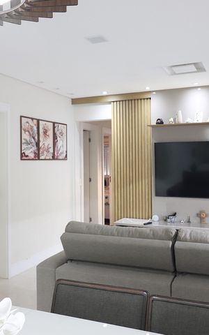 Apartamento à venda com 106m², 3 quartos e 2 vagasSala 