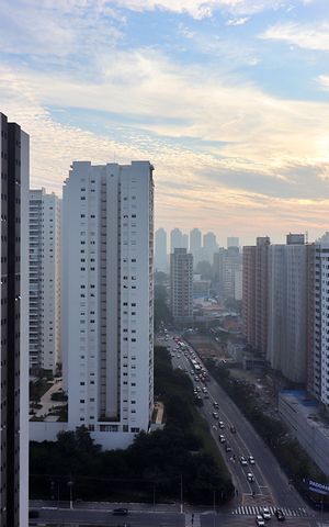 Apartamento à venda com 106m², 3 quartos e 2 vagasQuarto 3 Vista 