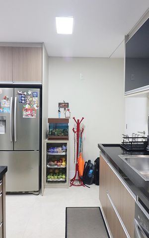 Apartamento à venda com 106m², 3 quartos e 2 vagasCozinha 