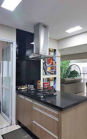 Apartamento à venda com 106m², 3 quartos e 2 vagasCozinha 