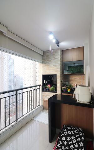 Apartamento à venda com 106m², 3 quartos e 2 vagasVaranda Gourmet