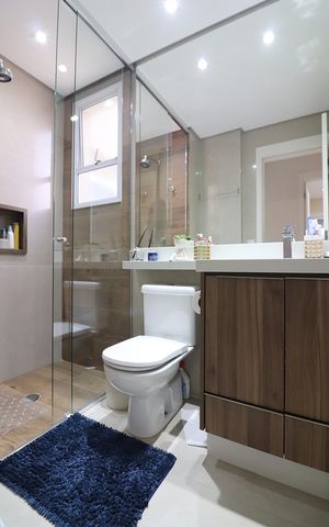 Apartamento à venda com 106m², 3 quartos e 2 vagasBanheiro Social