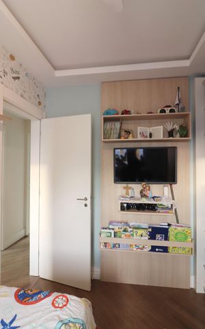 Apartamento à venda com 106m², 3 quartos e 2 vagasQuarto 3