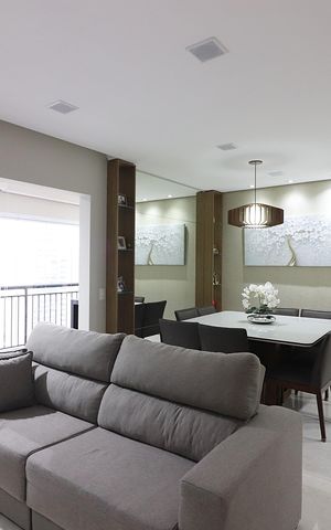 Apartamento à venda com 106m², 3 quartos e 2 vagasSala 