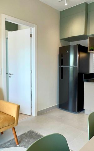 Studio para alugar com 26m², 1 quarto e sem vaga Studio para alugar com 26m², 1 quarto e sem vagaSala