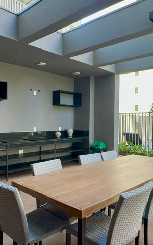 Studio para alugar com 26m², 1 quarto e sem vaga Studio para alugar com 26m², 1 quarto e sem vagaChurrasqueira