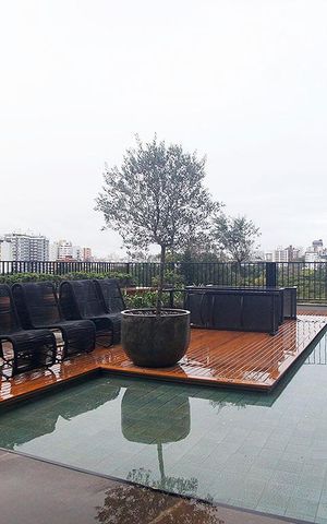 Studio à venda com 47m², 1 quarto e 1 vagaÁrea Comum - Rooftop