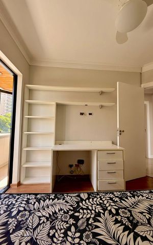 Apartamento para alugar com 110m², 3 quartos e 2 vagas Apartamento para alugar com 110m², 3 quartos e 2 vagasQuarto