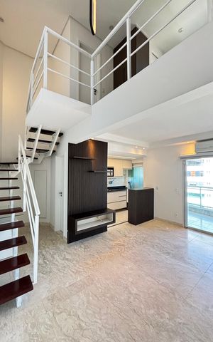 Apartamento à venda com 64m², 1 quarto e 2 vagas Apartamento à venda com 64m², 1 quarto e 2 vagasSala
