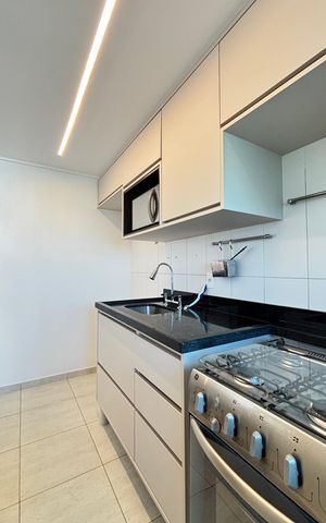Apartamento à venda com 64m², 1 quarto e 2 vagas Apartamento à venda com 64m², 1 quarto e 2 vagasCozinha