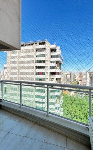 Apartamento à venda com 64m², 1 quarto e 2 vagas Apartamento à venda com 64m², 1 quarto e 2 vagasVaranda