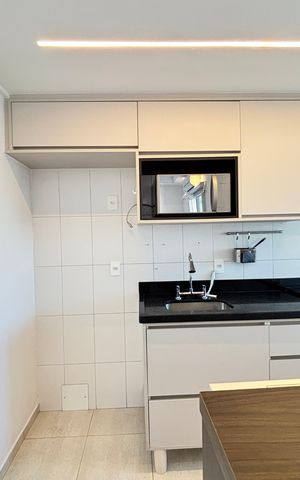 Apartamento à venda com 64m², 1 quarto e 2 vagas Apartamento à venda com 64m², 1 quarto e 2 vagasCozinha