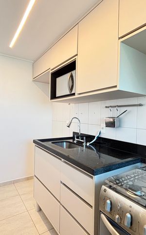 Apartamento à venda com 64m², 1 quarto e 2 vagas Apartamento à venda com 64m², 1 quarto e 2 vagasCozinha