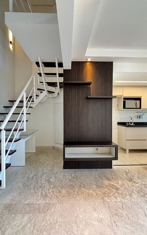 Apartamento à venda com 64m², 1 quarto e 2 vagas Apartamento à venda com 64m², 1 quarto e 2 vagasSala