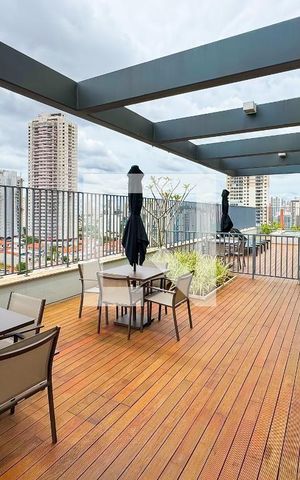 Studio à venda com 27m², 1 quarto e sem vaga Studio à venda com 27m², 1 quarto e sem vagaChurrasqueira