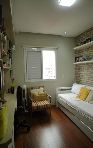 Apartamento à venda com 72m², 2 quartos e 2 vagasQuarto 2 